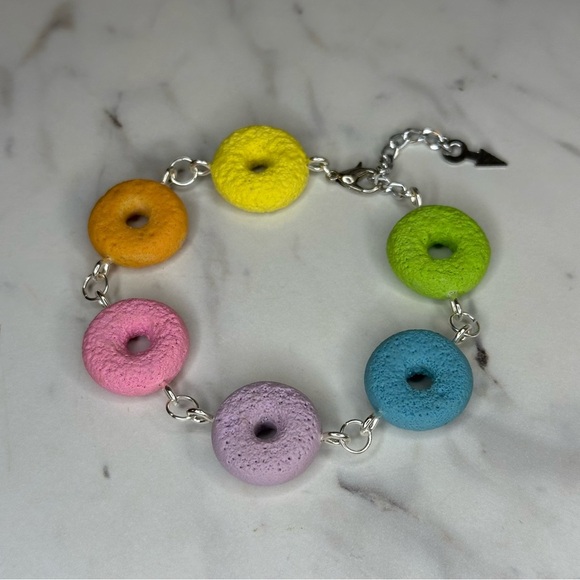 Froot Loops-Inspired Bracelet – Handmade – Size O/S - Picture 9 of 9